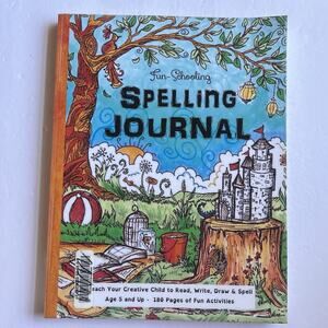 Fun Schooling Spelling Journal Homeschool Educational Paperback Activity Book